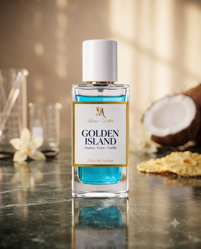 Flacon Golden Island